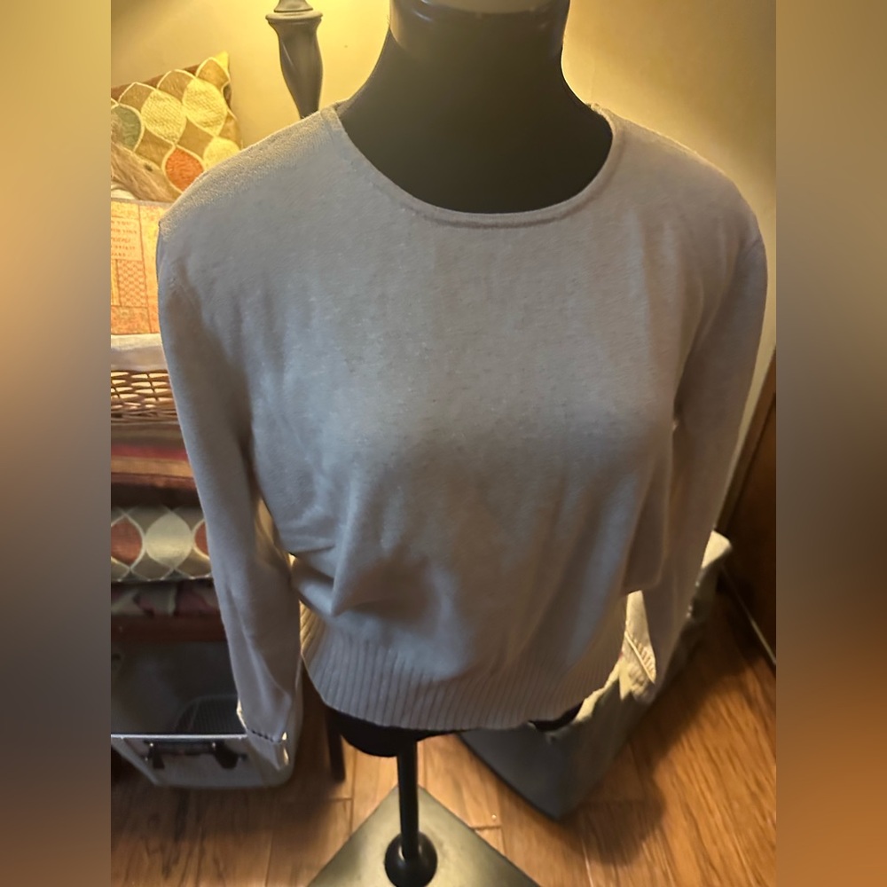 Talbots Soft Beige Sweater XL